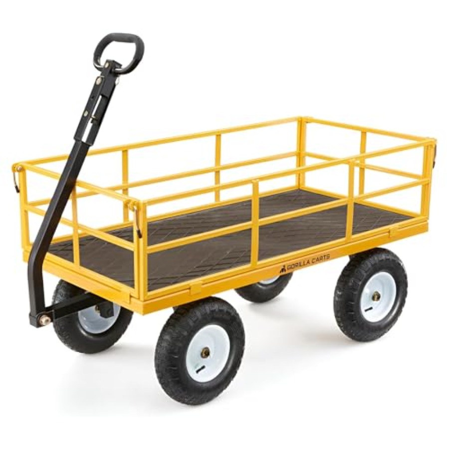 Heavy Equipment Yard - Heavy Duty All Terrain Garden Wheelbarrow
