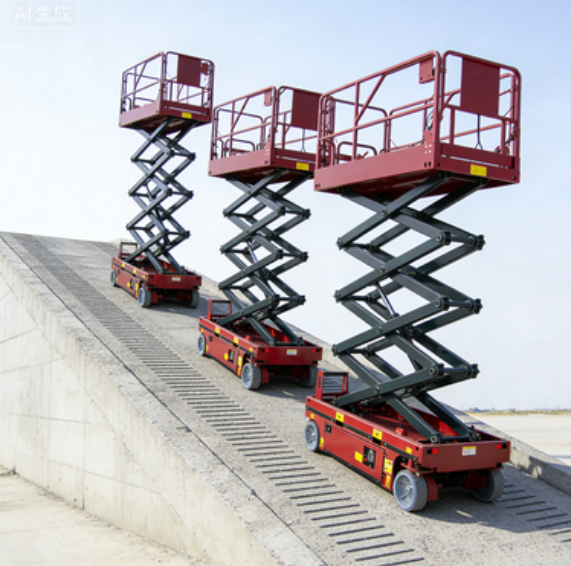 Heavy Equipment Work - YG Customized 500Kg Load Hydraulic Scissor
