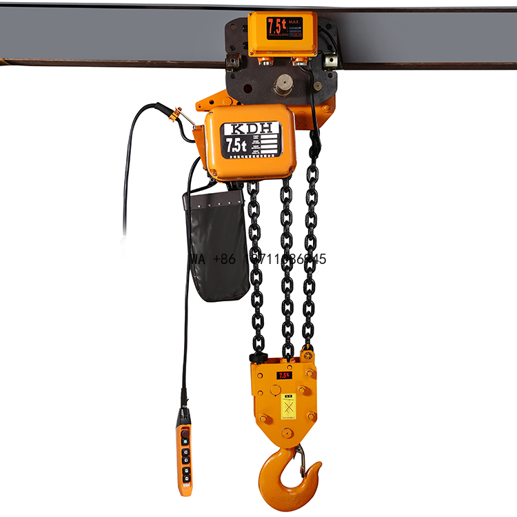 Heavy Equipment Lifting - 7.5 Tons Heavy Duty Electric Chain
