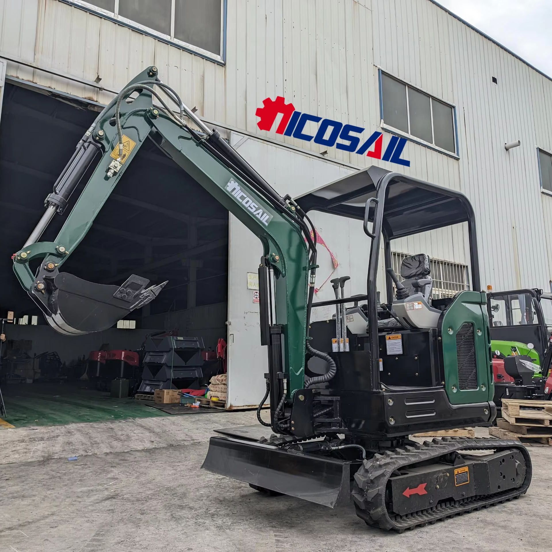 Heavy Equipment Work - Customizable 5-Ton Long-Arm Excavator And 2.5-Ton