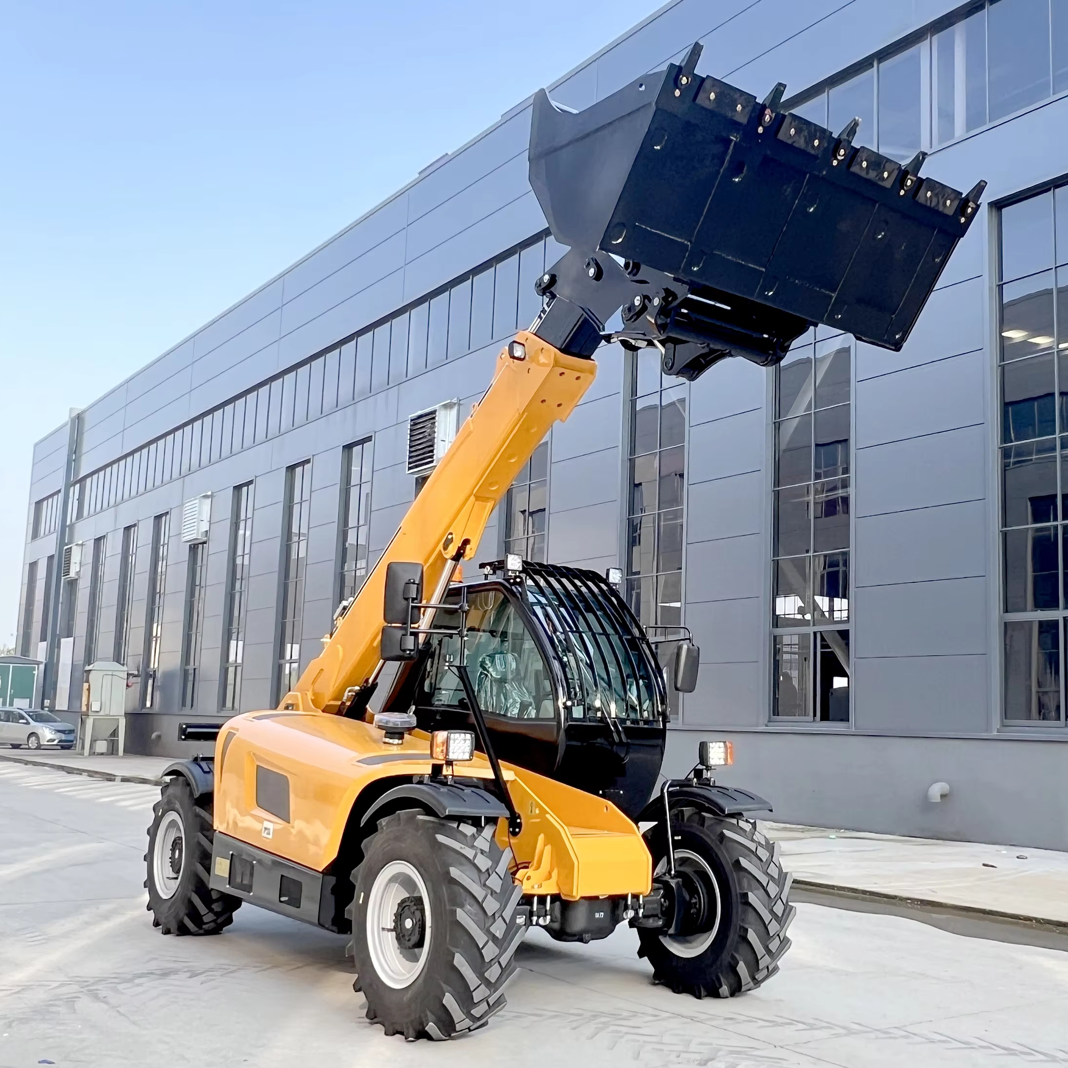 Telescopic Handler Boom - Customized Mini Diesel 7m Lift Height