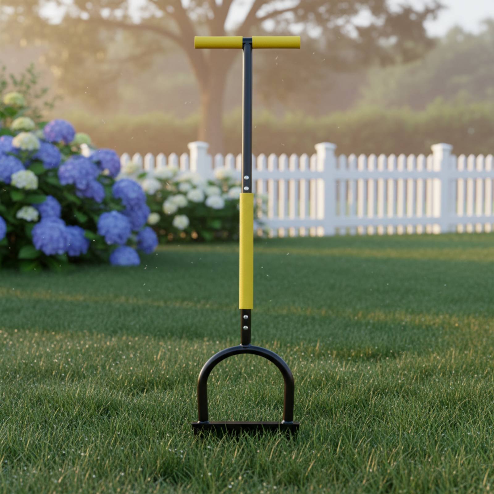 Heavy Equipment Yard - Manual Lawn Aerator Sturdy Duty Tine