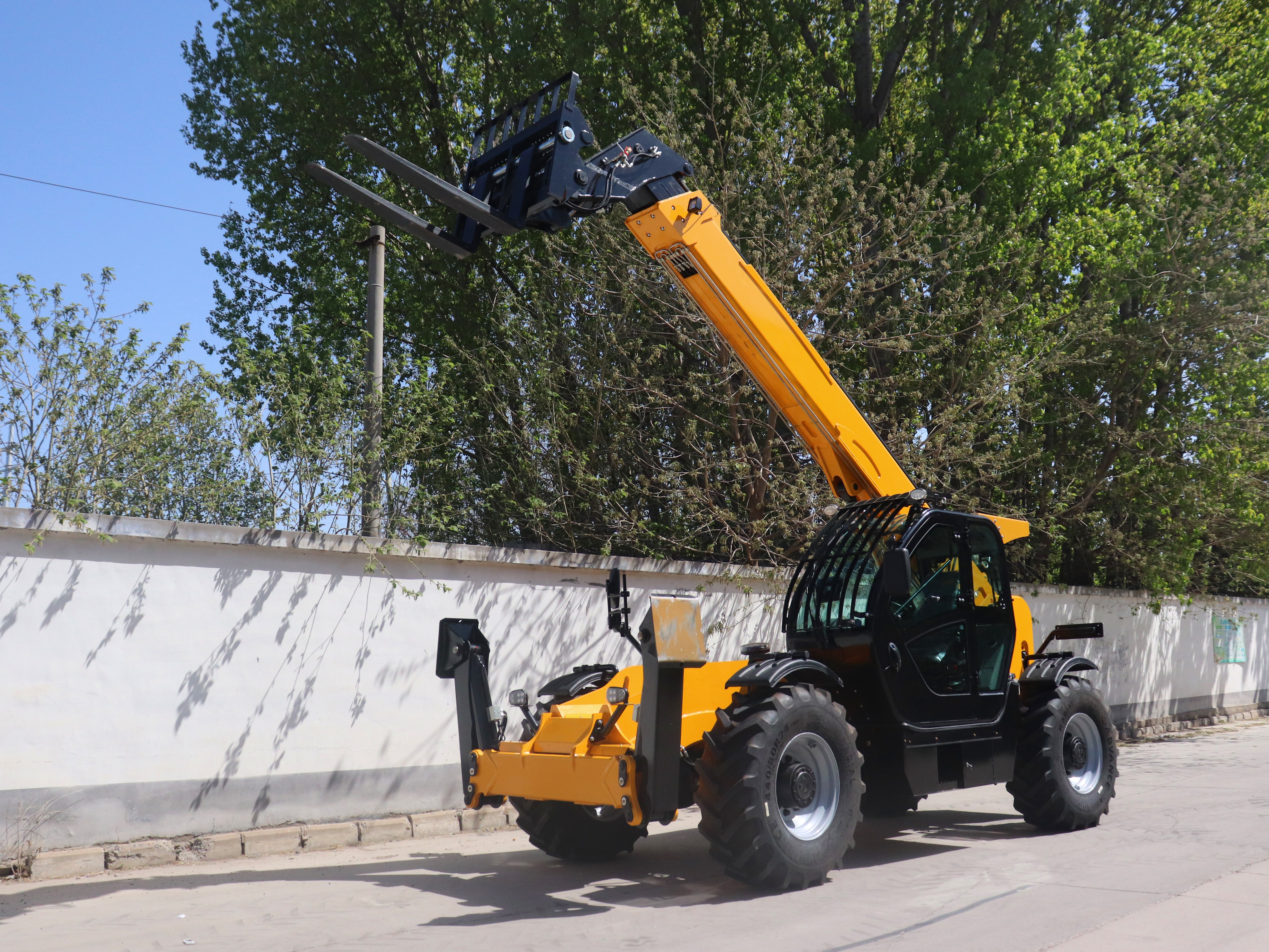 Telescopic Handler Boom - Customized Diesel Telescopic Boom Forklift Truck
