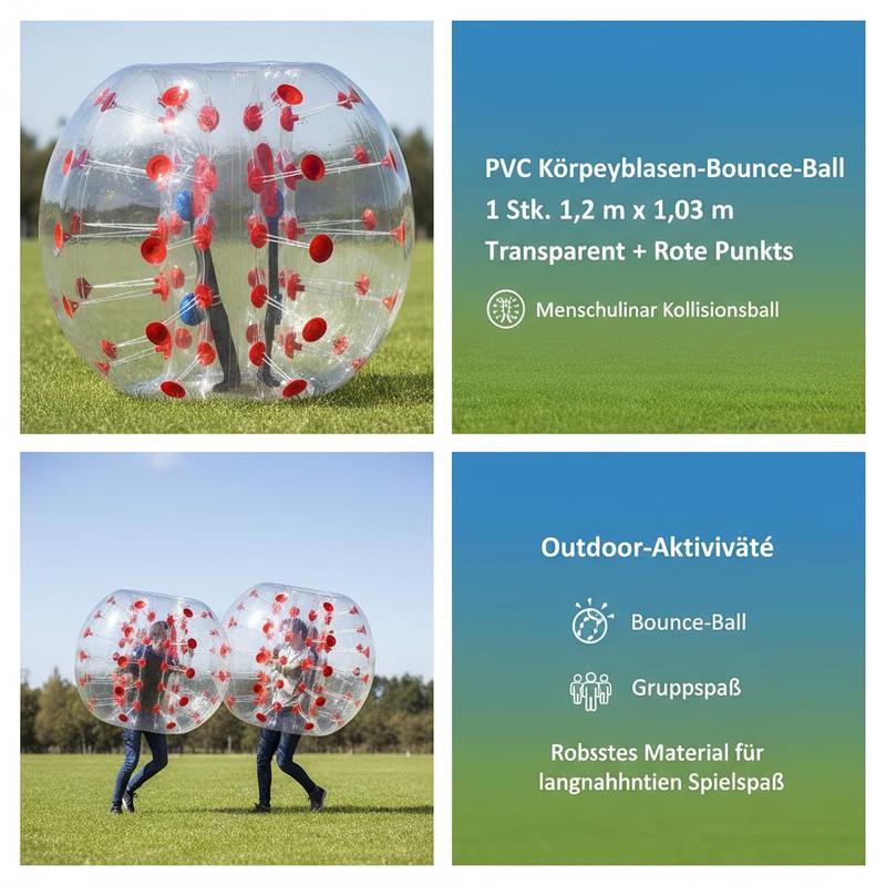 Human Hamster Bubble Balls 4FT - огляд і ціна Heavy Equipment Yard