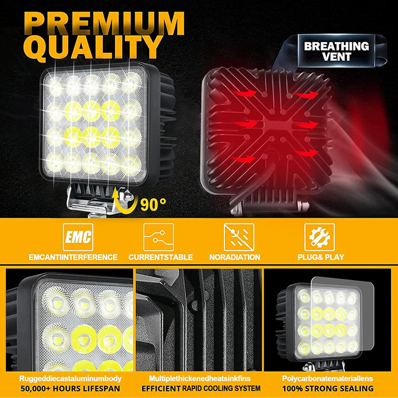 60W vehicle LED Work Light Spo - огляд і ціна Heavy Equipment Work