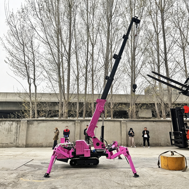 Spider Crane Mini Spider Crane - огляд і ціна Compact Crawler Boom Lift