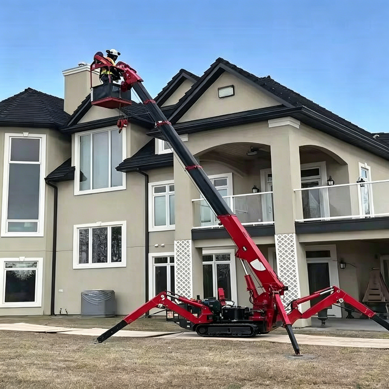 Spider Crane Mini Spider Crane - огляд і ціна Compact Crawler Boom Lift