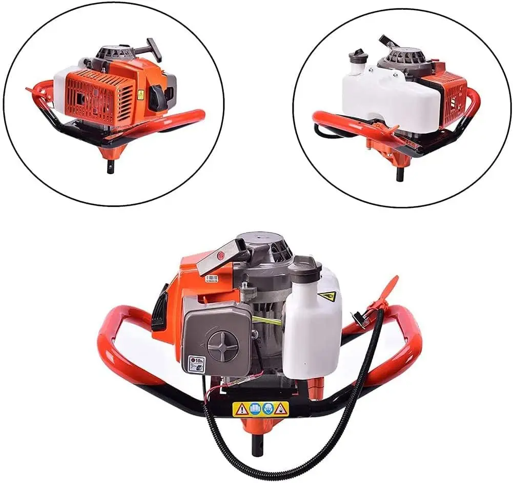 -72cc Post Hole Digger 2-Strok - огляд і ціна Post Hole Digger