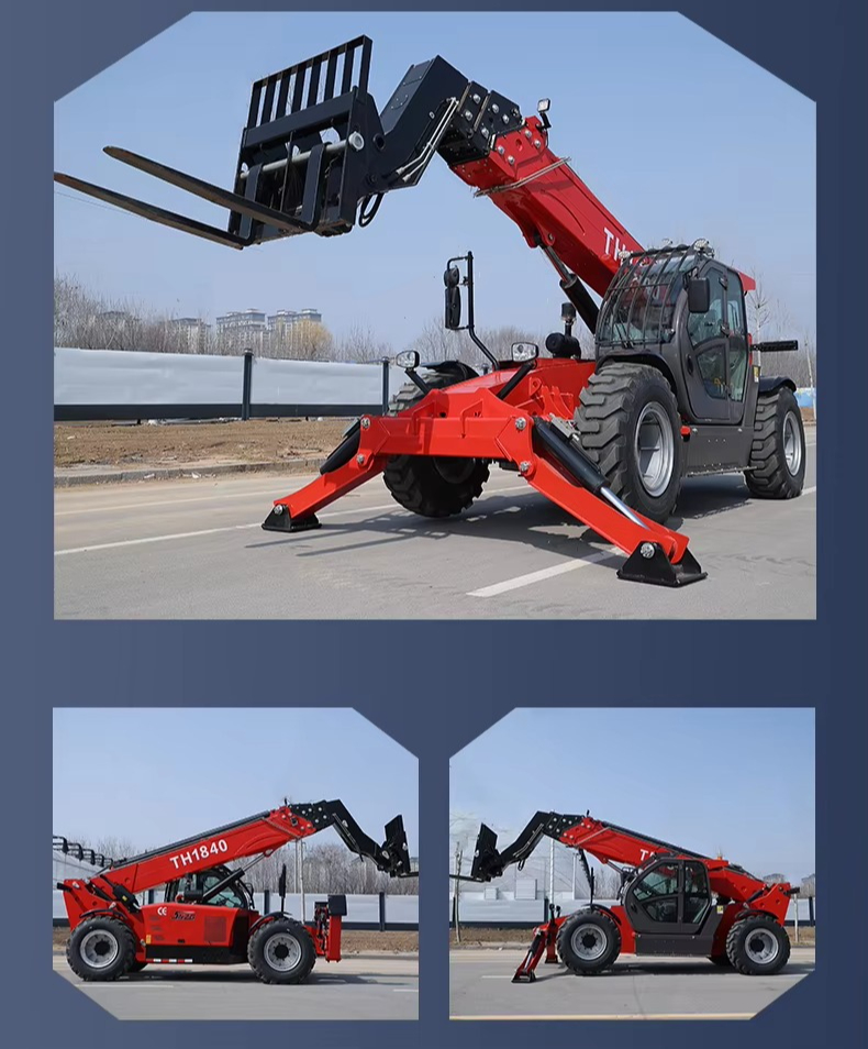 YG TH1840 18m 4 Ton Diesel 4x4 - огляд і ціна Telescopic Handler Boom
