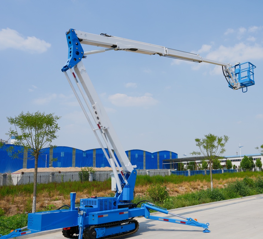 Compact Crawler Hydraulic Lift - огляд і ціна Compact Crawler Boom Lift