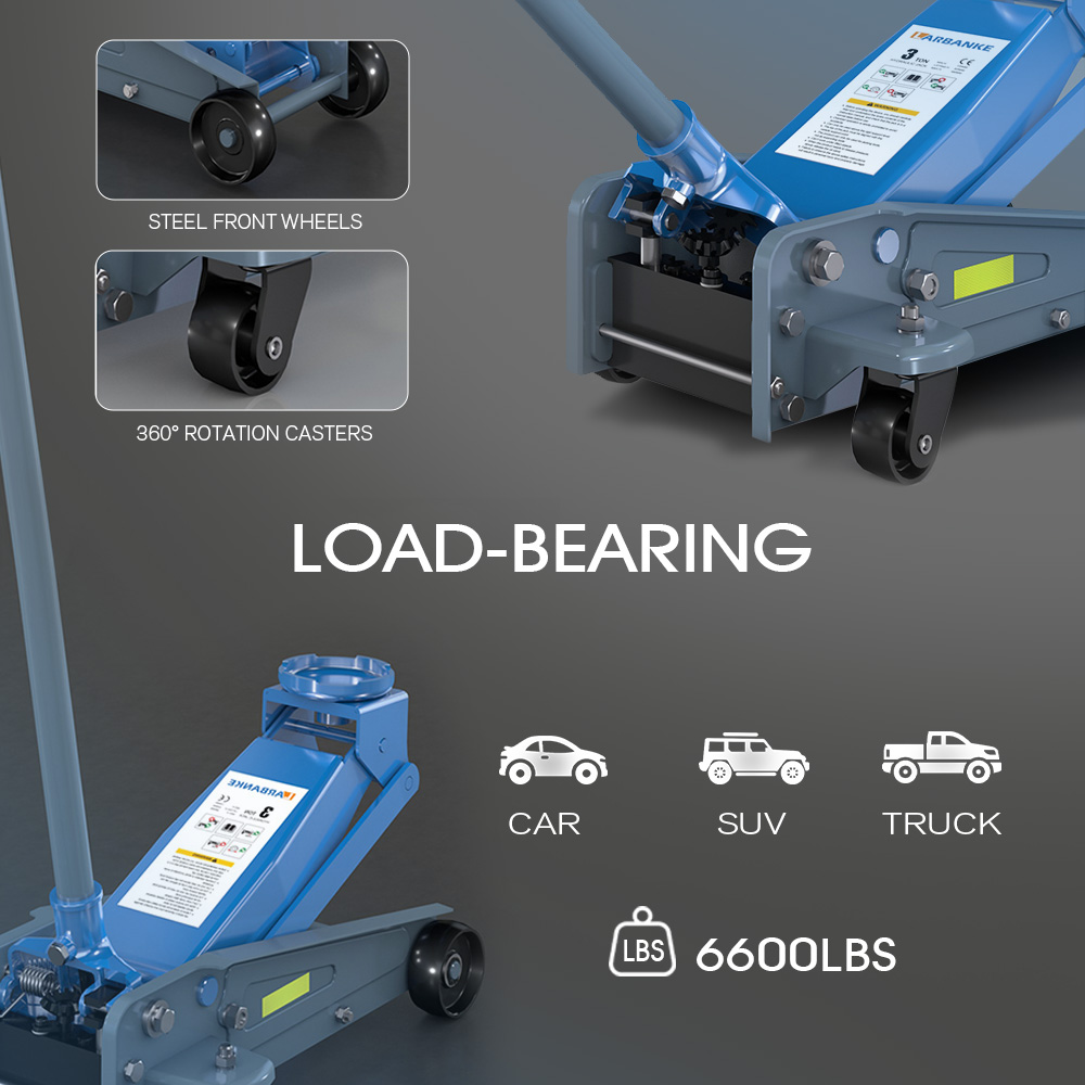 3-ton Heavy-duty Steel Floor J - огляд і ціна Heavy Equipment Lifting