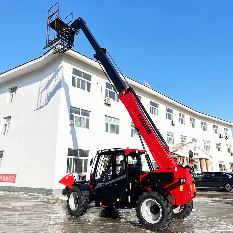 Heavy Duty 7M Reach Telehandle - огляд і ціна Heavy Equipment Forklift
