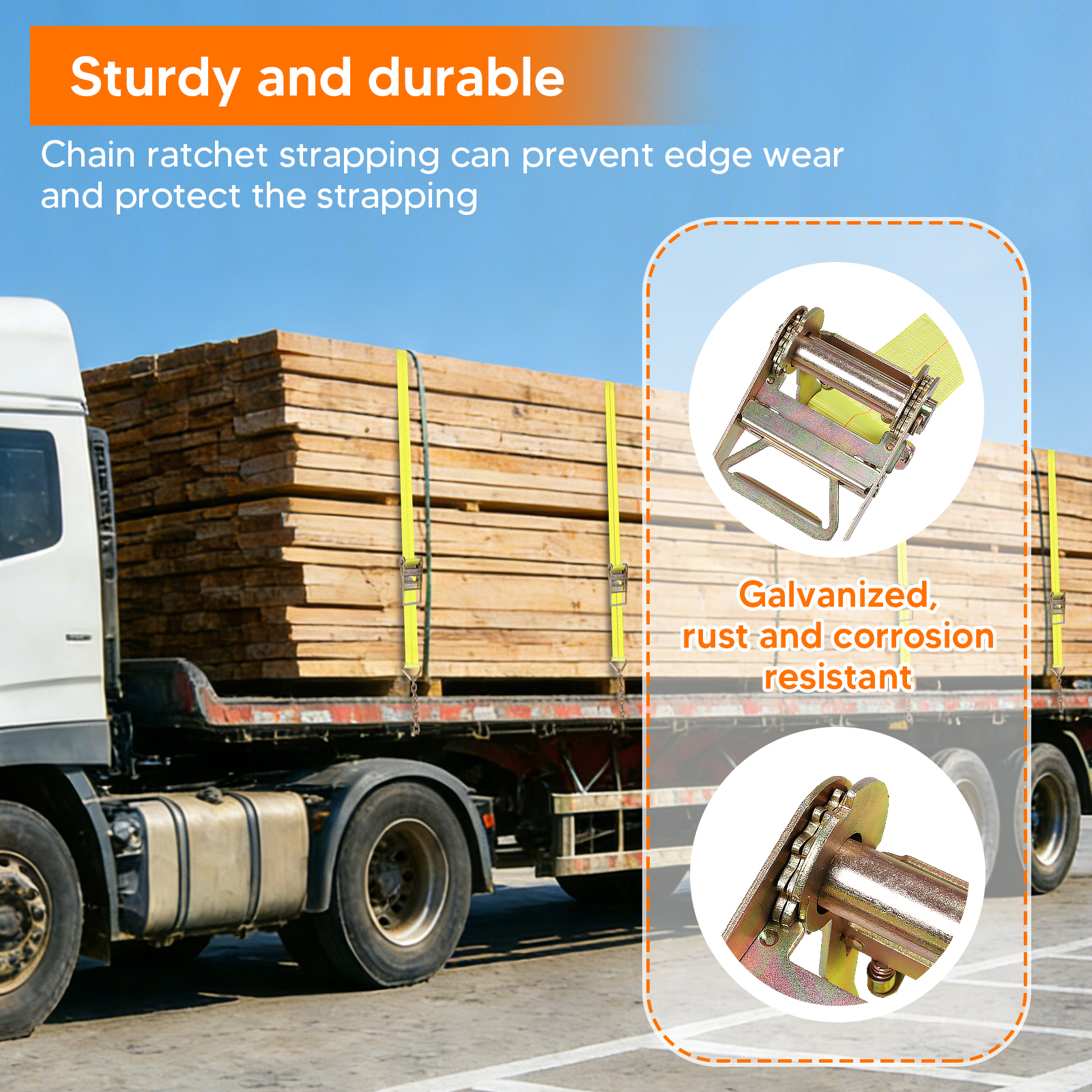 4Pcs Heavy Equipment Tie-Downs - огляд і ціна Heavy Equipment Work