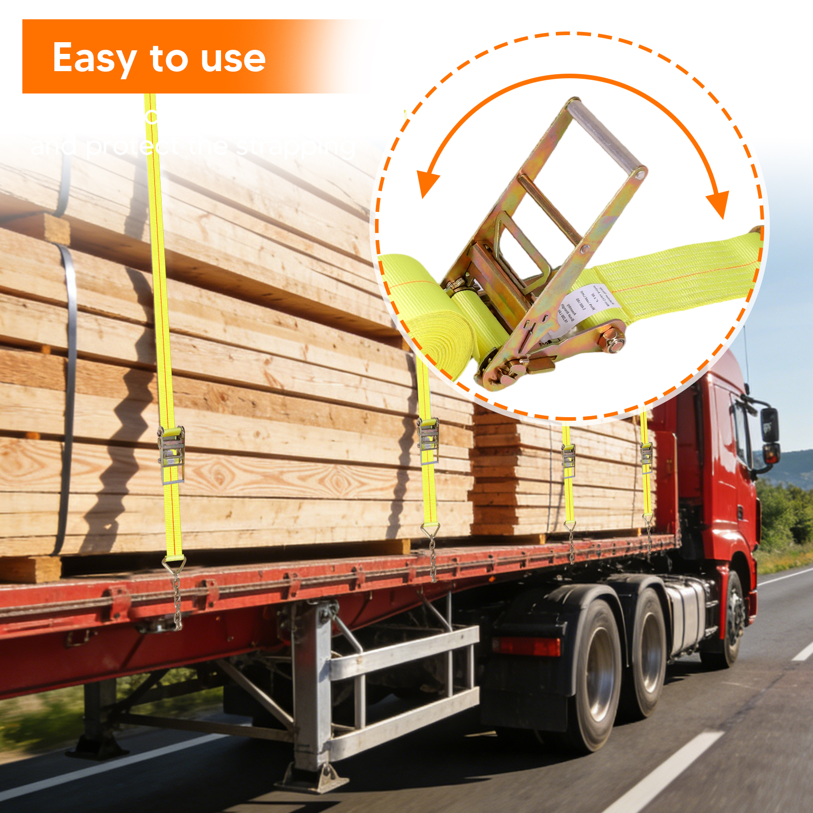 4Pcs Heavy Equipment Tie-Downs - огляд і ціна Heavy Equipment Work