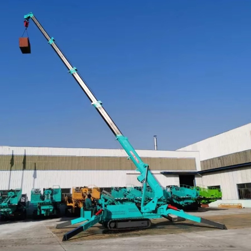 Compact Mini Spider Crane 1.5T - огляд і ціна Compact Crawler Boom Lift