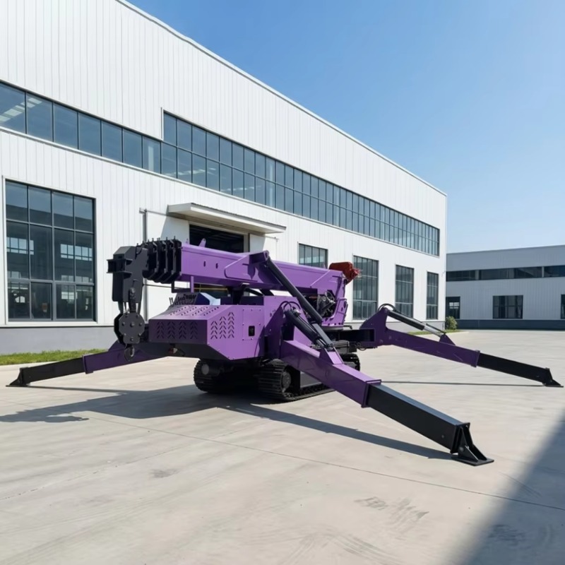 3Ton Spider Crawler Crane 10m  - огляд і ціна Compact Crawler Boom Lift