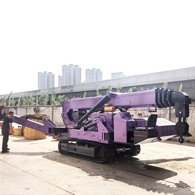 3Ton Spider Crawler Crane 10m  - огляд і ціна Compact Crawler Boom Lift