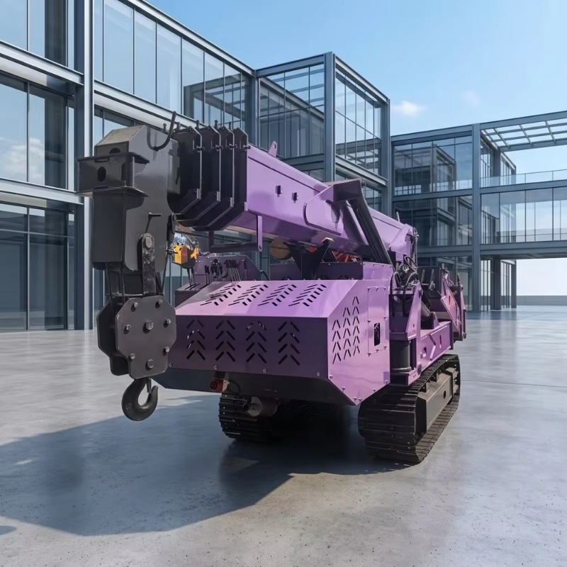 3Ton Spider Crawler Crane 10m  - огляд і ціна Compact Crawler Boom Lift