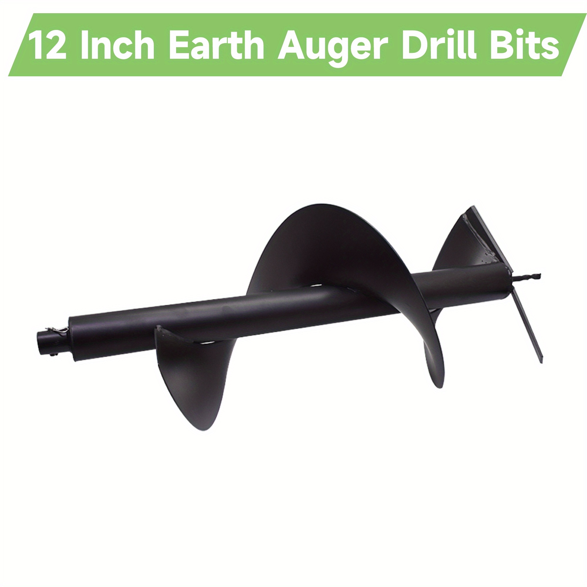Heavy-Gauge 12 Inch Auger Dril - огляд і ціна Post Hole Digger