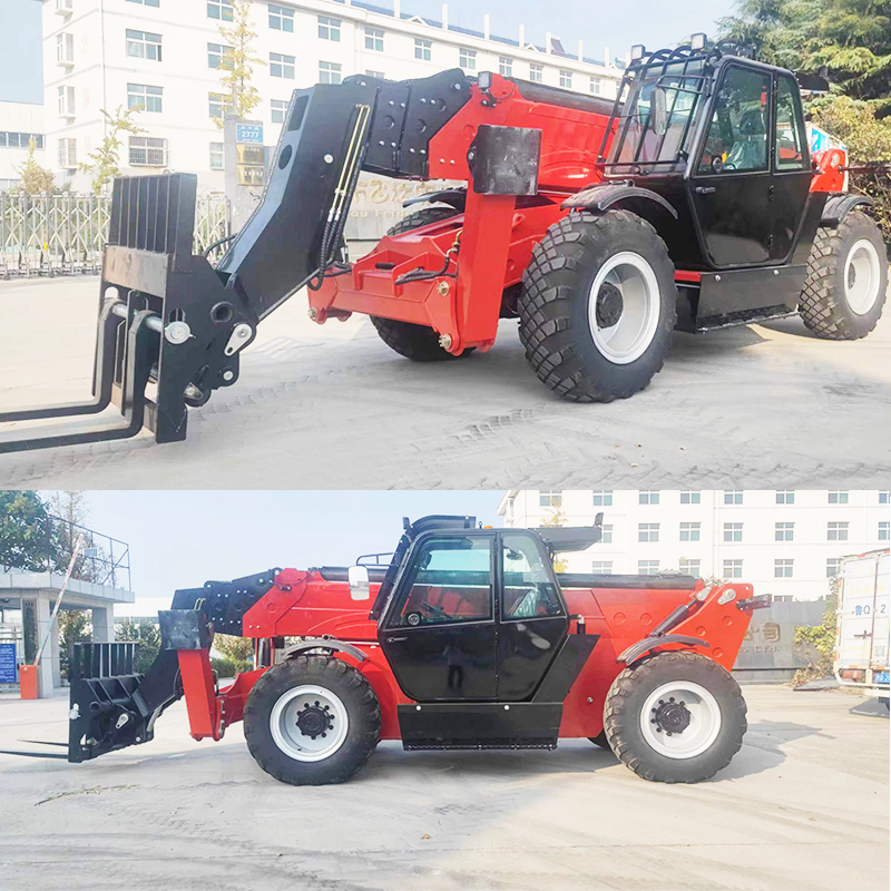All Terrain Diesel Powered Tel - огляд і ціна Telescopic Handler Boom
