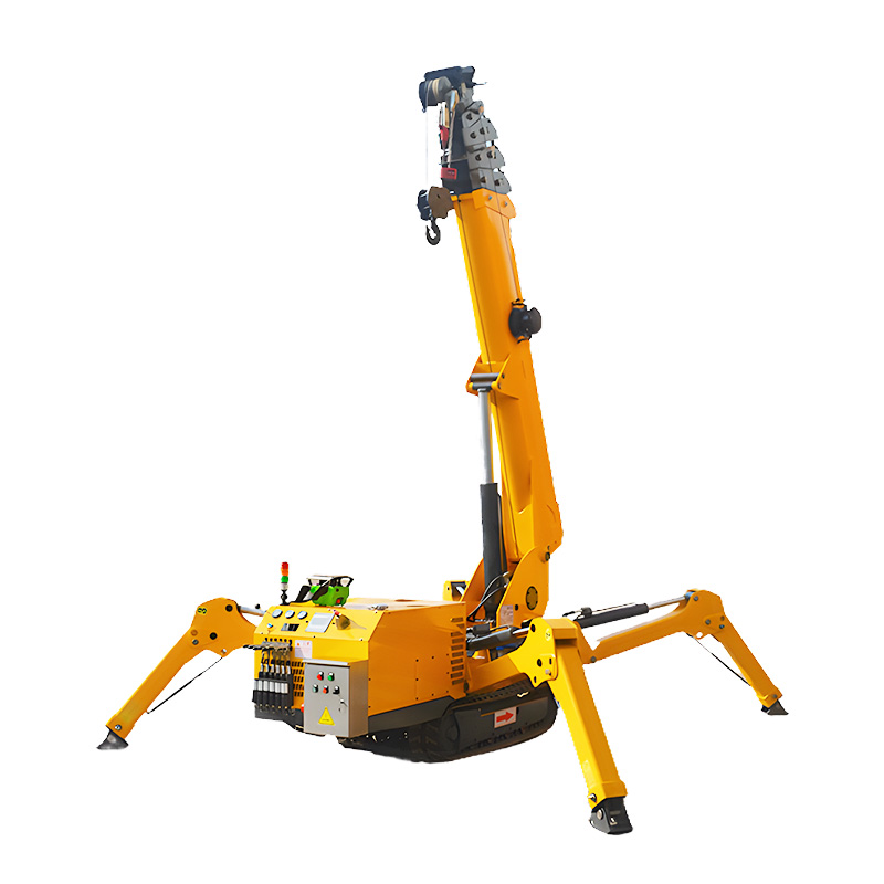 Compact Spider Crane Mini Craw - огляд і ціна Compact Crawler Boom Lift