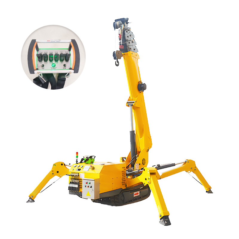 Compact Spider Crane Mini Craw - огляд і ціна Compact Crawler Boom Lift