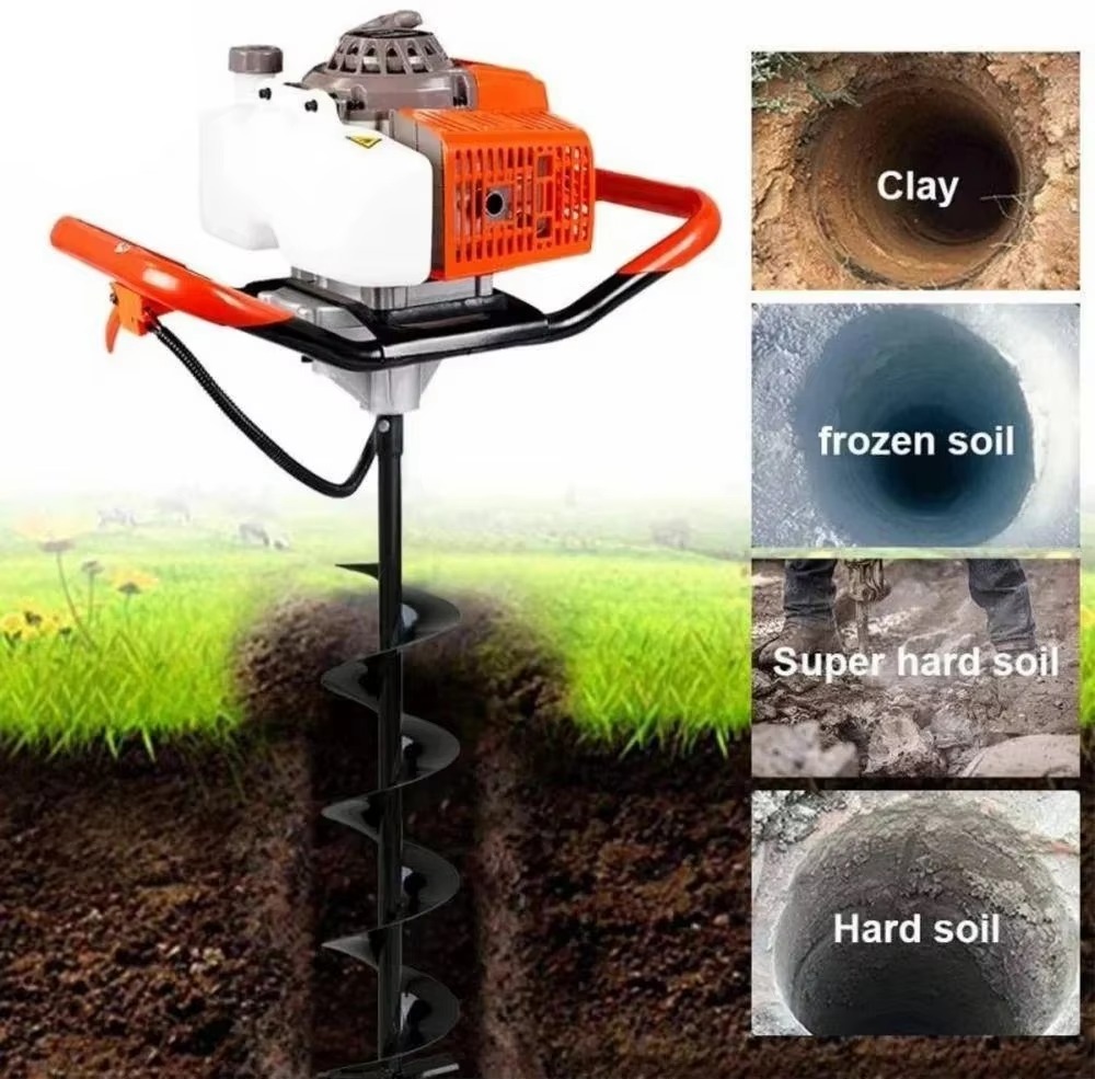 52cc 2 Stroke Professional Agr - огляд і ціна Post Hole Digger