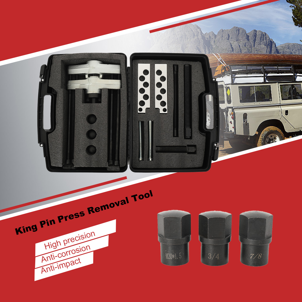 King Pin Press for Medium and  - огляд і ціна Heavy Equipment Work