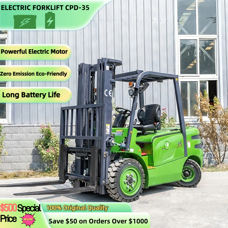 3.5Ton Four Wheel Electric For - огляд і ціна Heavy Equipment Forklift