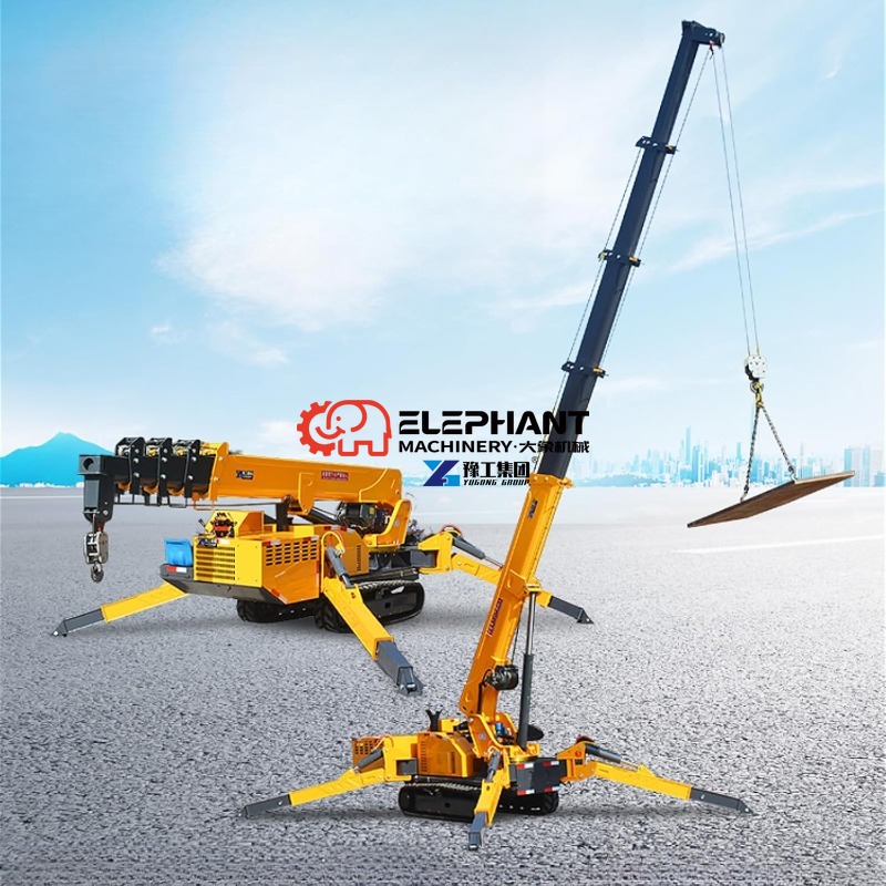 Mini Crawler Crane 3 Ton 5 Ton - огляд і ціна Compact Crawler Boom Lift