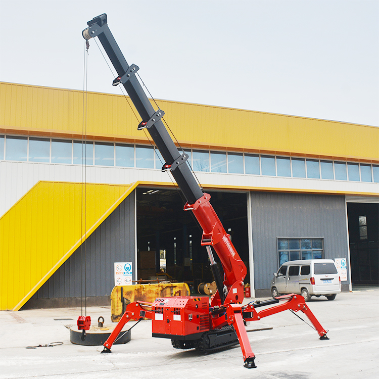 Compact Spider Crane Mini Craw - огляд і ціна Compact Crawler Boom Lift