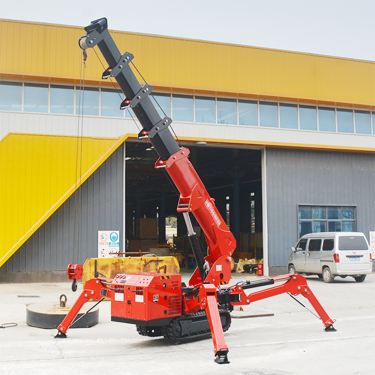 Compact Spider Crane Mini Craw - огляд і ціна Compact Crawler Boom Lift