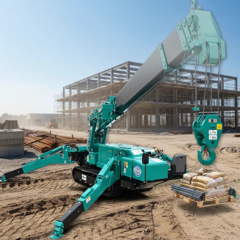 Spider Cranes Mini Crawler Cra - огляд і ціна Compact Crawler Boom Lift