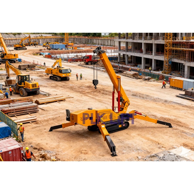 Spider Cranes Mini Crawler Cra - огляд і ціна Compact Crawler Boom Lift