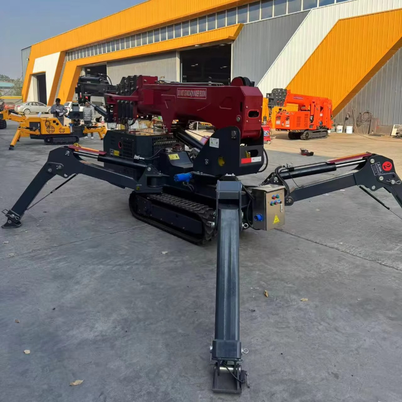 4Ton Rubber Crawler Spider Cra - огляд і ціна Compact Crawler Boom Lift