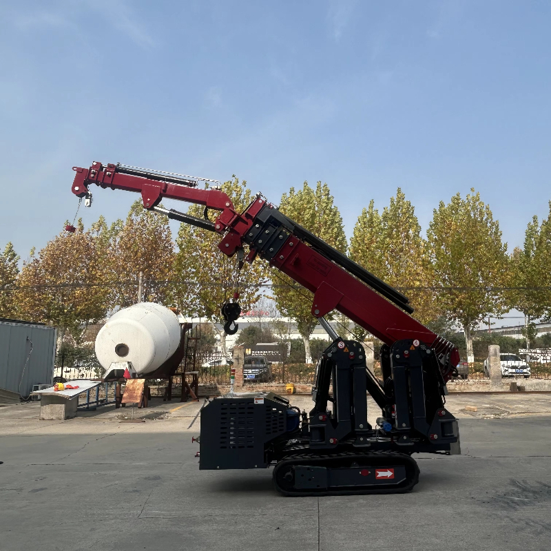 4Ton Rubber Crawler Spider Cra - огляд і ціна Compact Crawler Boom Lift