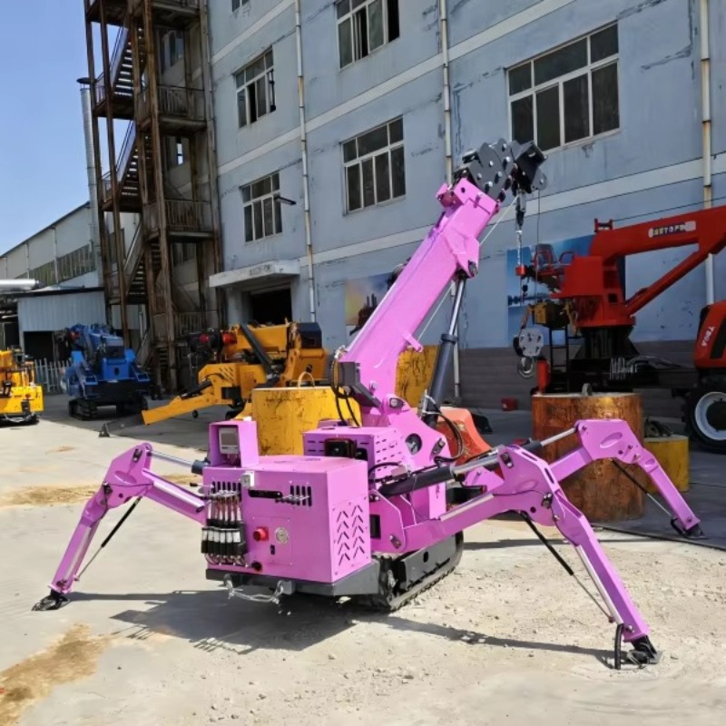 7Ton Remote Control Spider Cra - огляд і ціна Compact Crawler Boom Lift