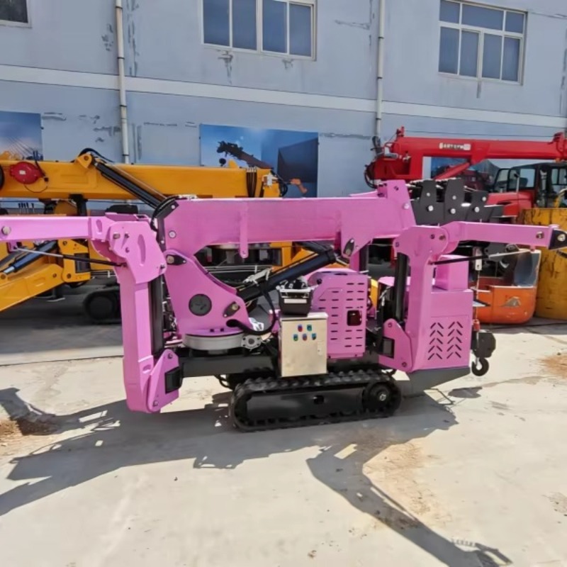 7Ton Remote Control Spider Cra - огляд і ціна Compact Crawler Boom Lift