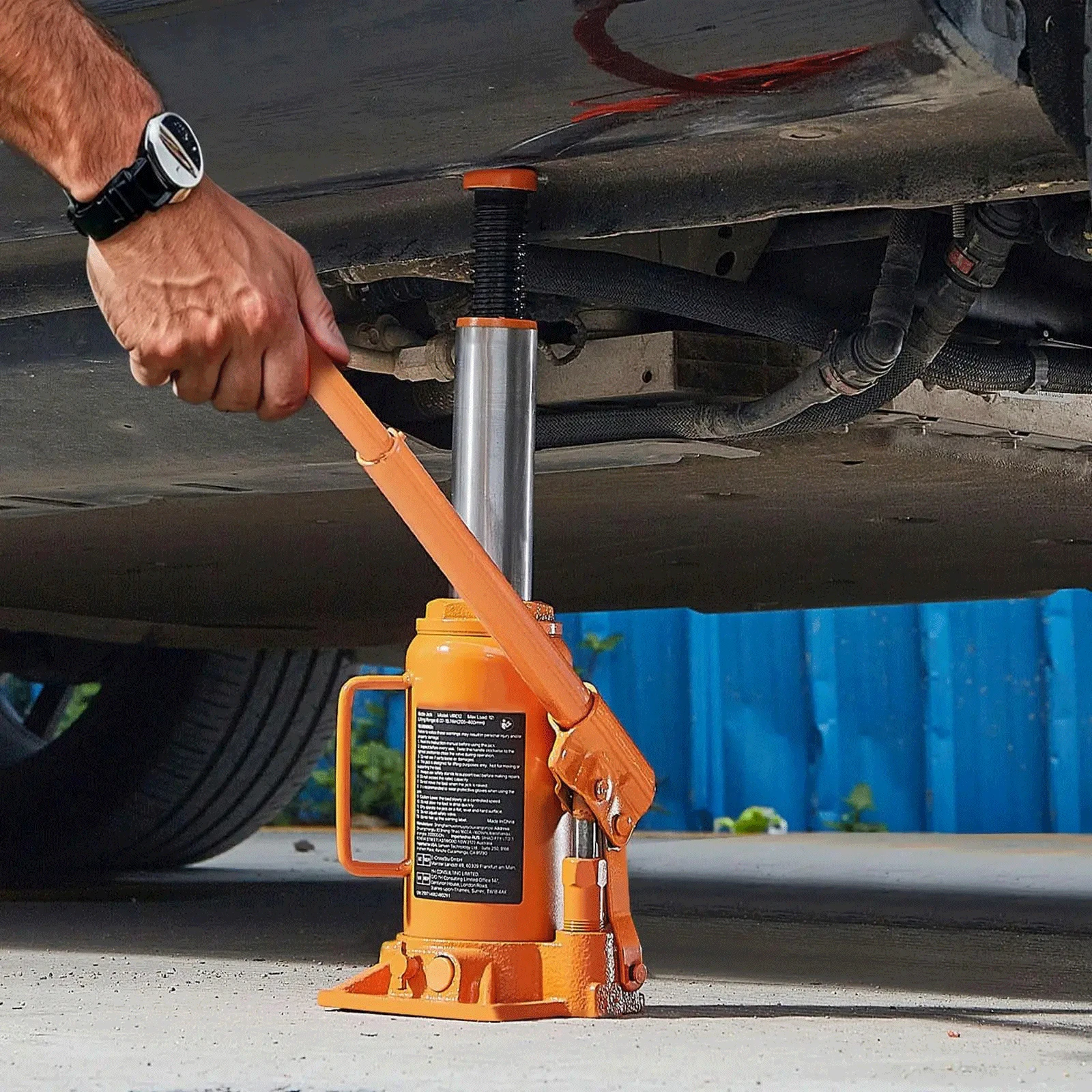 Hydraulic Bottle Jack 12Ton Ca - огляд і ціна Heavy Equipment Lifting
