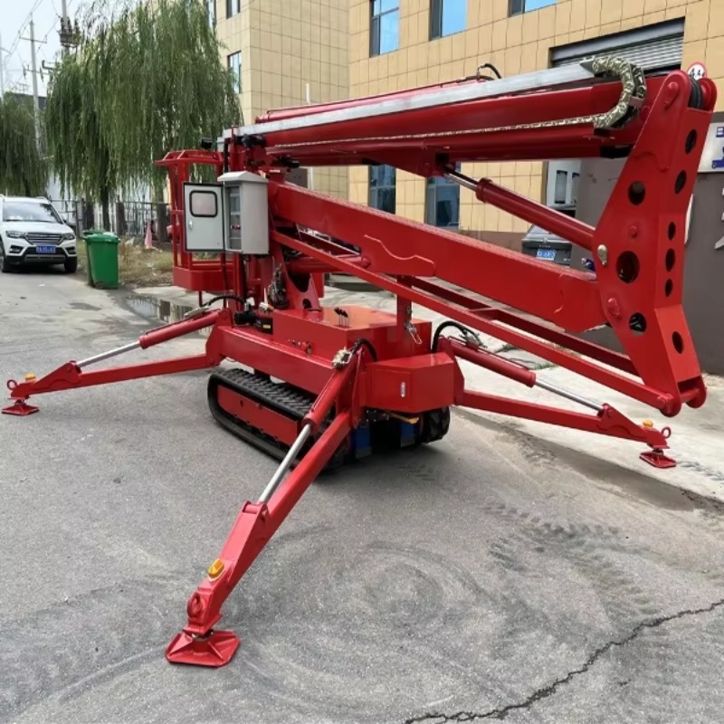 YG Customized 12m Briggs & Str - огляд і ціна Compact Crawler Boom Lift