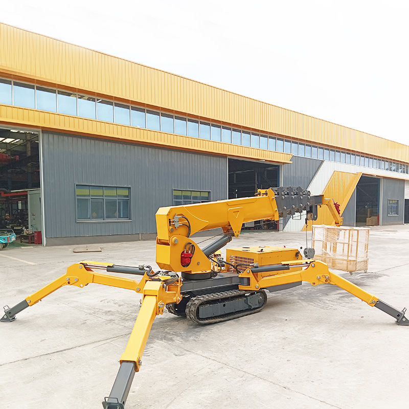 Compact Spider Crane Mini Craw - огляд і ціна Compact Crawler Boom Lift