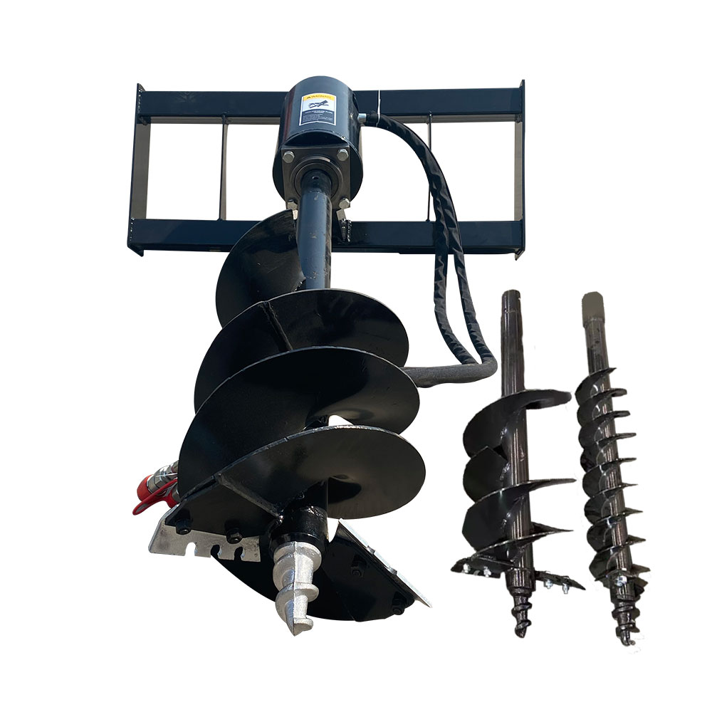 Hydraulic Skid Steer Attachmen - огляд і ціна Post Hole Digger