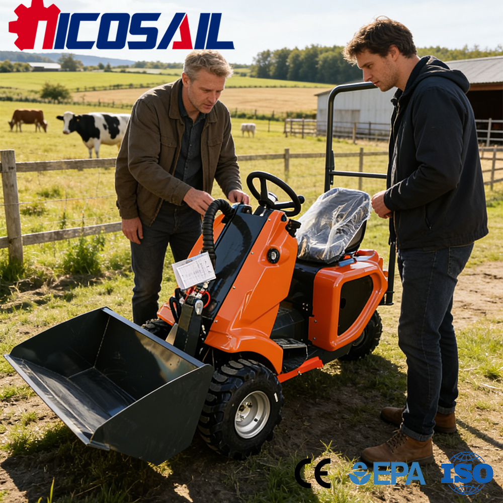 CE Certified Compact 3 Wheel L - огляд і ціна Heavy Equipment Jobs
