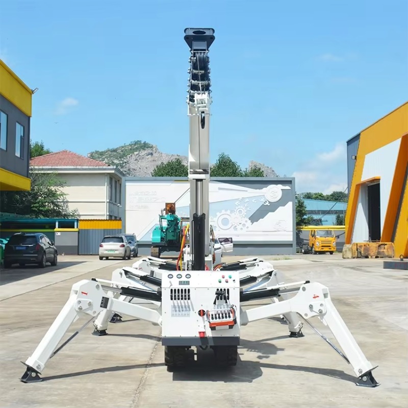 5Ton Narrow Space Spider Crane - огляд і ціна Compact Crawler Boom Lift
