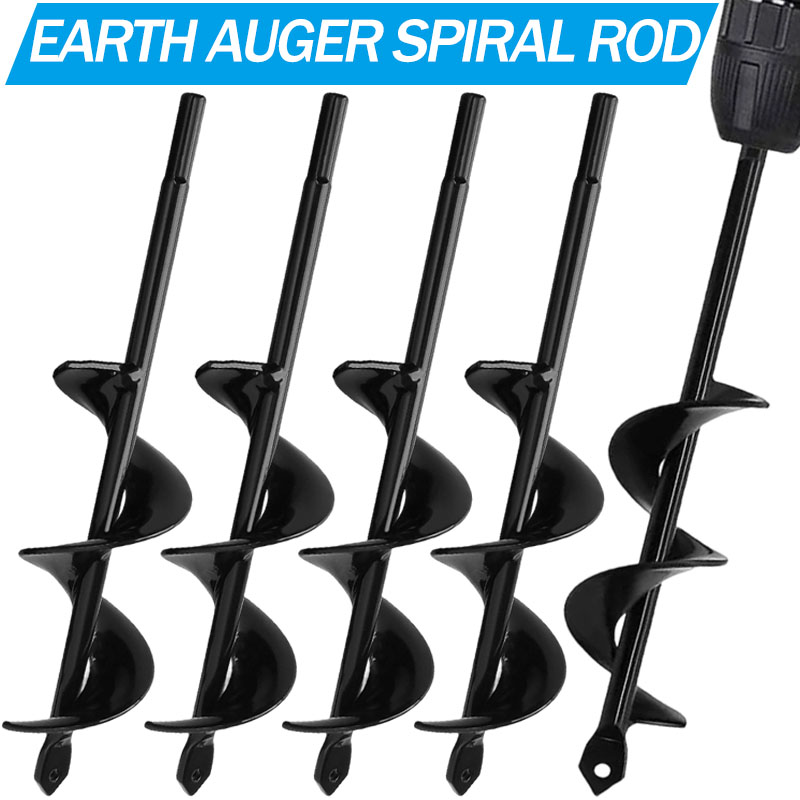 Garden Auger Spiral Drill Bit  - огляд і ціна Post Hole Digger