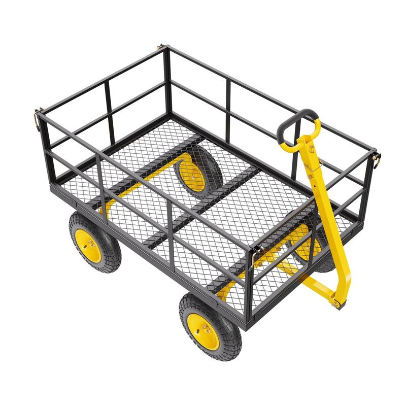 Steel Garden Cart 1400 Lbs For - огляд і ціна Heavy Equipment Yard