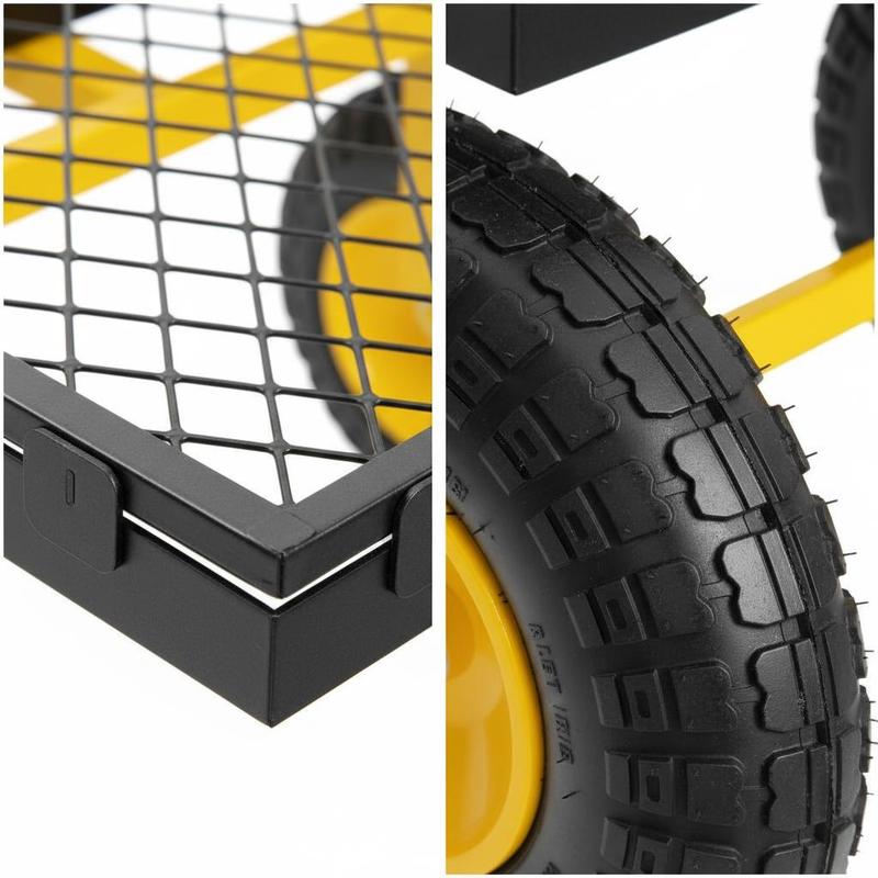 Steel Garden Cart 1400 Lbs For - огляд і ціна Heavy Equipment Yard