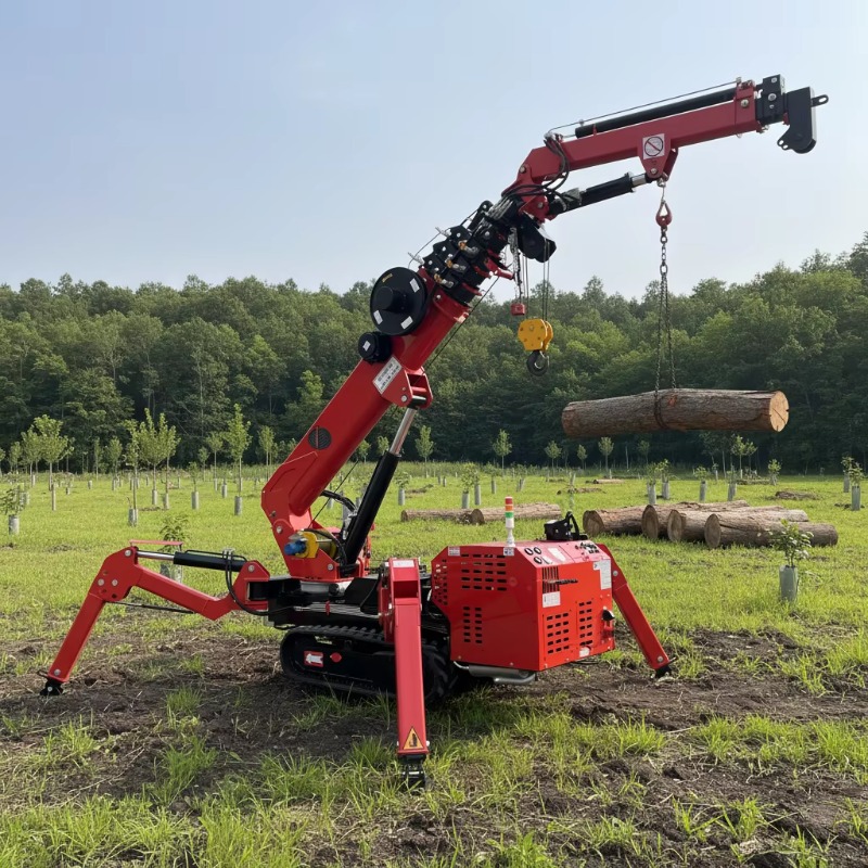 6Ton Hydraulic Telescopic Spid - огляд і ціна Compact Crawler Boom Lift