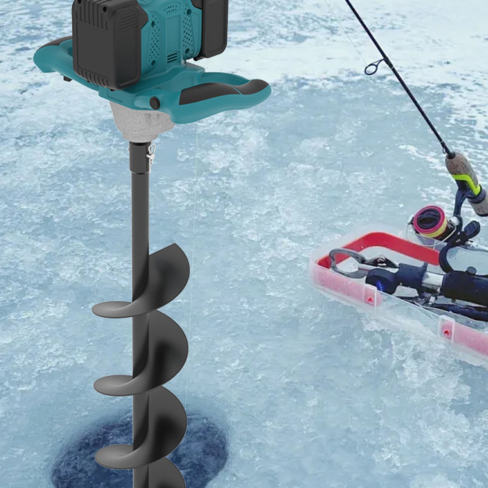 Cordless Post Hole Digger Elec - огляд і ціна Post Hole Digger