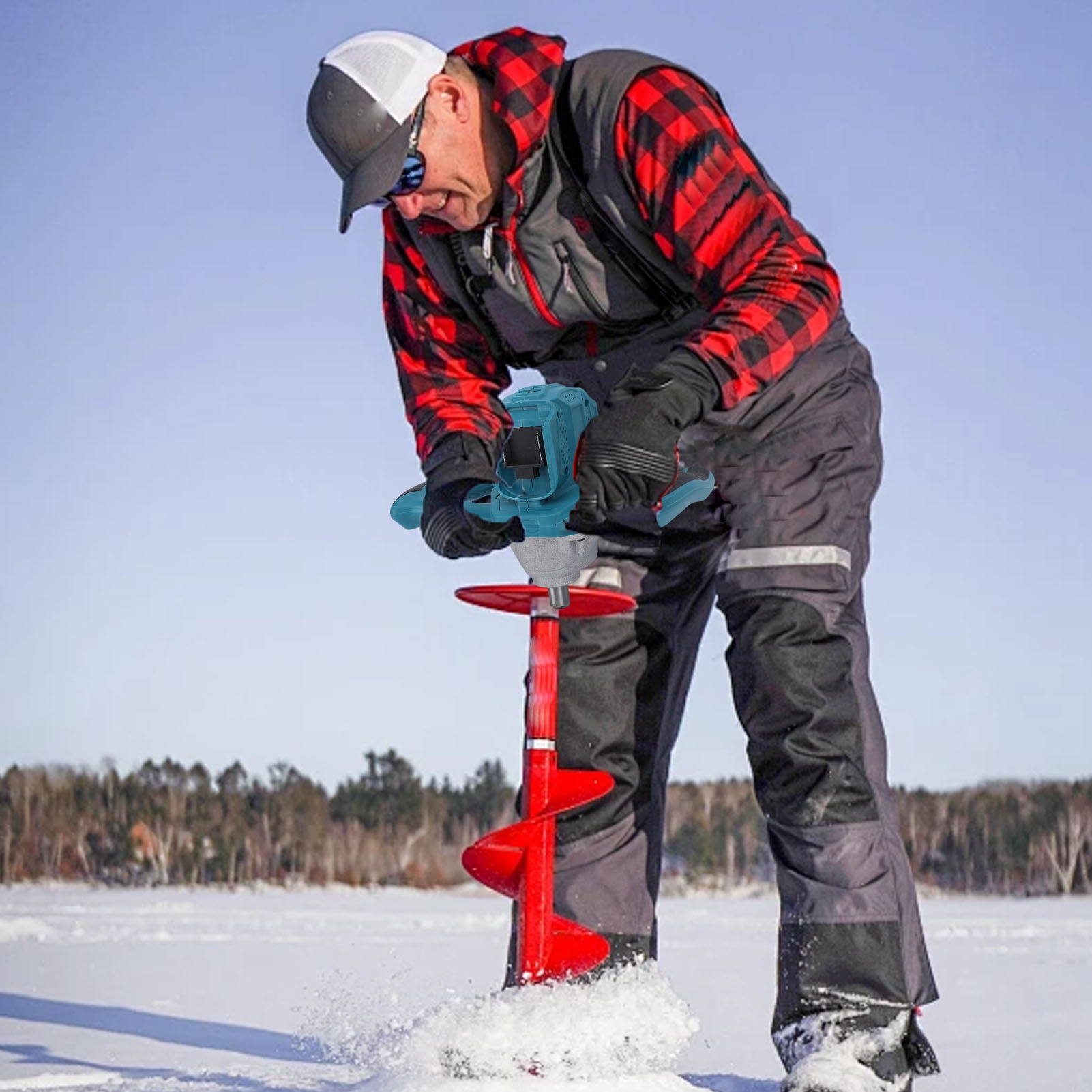 Cordless Post Hole Digger Elec - огляд і ціна Post Hole Digger